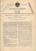 Original Patentschrift - De Courcy Und Crawford In Belfast , Irland , Maschine Zum Bearbeiten Von Flachs , 1899 !!! - Maschinen