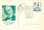 Esperanto Dr. Ludwig Lazar Zamenhof,1962 "ESPERANTO-KONGRES" Budapest Card FDC Obliteration Concordance. HUNGARY - Esperanto