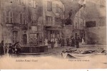 SOLLIES PONT.FONTAINE.PLACE DU GROS ORMEAU. - Sollies Pont