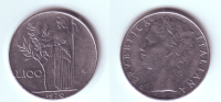 Italy 100 Lire 1970 - 100 Lire
