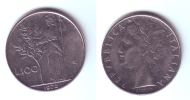 Italy 100 Lire 1972 - 100 Liras