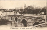 88 MIRECOURT - Vue Générale Du Vieux Pont 1936 - Mirecourt