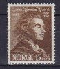 Norway 1942 Mi. 272     15 Ø Johan Herman Wessel MH* - Ungebraucht