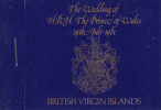 British Virgin Islands Gibbons #SB1 Booklet 1981 Royal Wedding - Iles Vièrges Britanniques