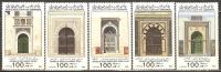1985 Mi# 1591-1595 ** MNH - Mosque Entrances - Mosques & Synagogues