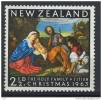 Timbre(s) Neuf(s)** New Zeland, N°416, 1963,noêl, Christmas,la Sainte Famille, Le Titien, Vierge,jesus - Ungebraucht