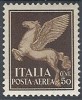 1930-32 REGNO POSTA AEREA SOGGETTI ALLEGORICI 50 CENT MH * -  RR10071-6 - Correo Aéreo