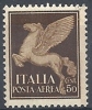 1930-32 REGNO POSTA AEREA SOGGETTI ALLEGORICI 50 CENT MNH ** -  RR10072-2 - Correo Aéreo