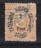 TURKEYE    1876  2 Pr  On  2 Pi   FINE  USED - Unused Stamps