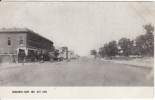 Gary IN Indiana, Broadway Street Scene, C1900s Vintage Postcard - Gary