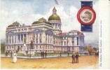 Indianapolis IN Indiana, State Capitol Building Architecture, C1900s Vintage Tucks Oilette Postcard - Indianapolis