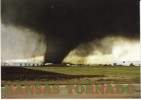 Torando Kansas Natural Disaster, Severe Weather, C1990s Vintage Postcard - Autres & Non Classés