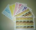 GRANADINES OF ST. VINCENT BEQUIA TRAINS LOCOMOTIVES PROOF SHEET MNH $1 - St.Vincent Und Die Grenadinen