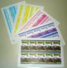 GRANADINES OF ST. VINCENT TRAINS LOCOMOTIVES PROOF SHEET MNH 50c - St.Vincent E Grenadine