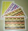 GRANADINES OF ST. VINCENT TRAINS LOCOMOTIVES PROOF SHEET MNH $1 - St.Vincent E Grenadine