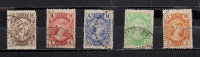 GREECE 1902 METAL VALUE AM SET USED - Used Stamps