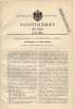 Original Patentschrift - S. Kunkl In Genua , 1898 , Divers, Diving ,  Taucher - Apparate !!! - Plongée