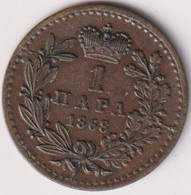 SERBIA , 1 PARA 1868 - Serbien