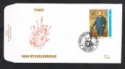 BELGIE  FDC  SCHILDERIJ  Door THEO VAN RYSSELBERGHE  1996 - 1991-2000