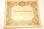(AR4) Ancien Tableau D'Honneur, Ecole Communale De La Ville De Paris, Janvier 1929. Fille N°144 - Other & Unclassified