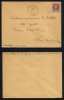 BEAUCOURT - TERRITOIRE DE BELFORT  - PETAIN / 1943 OBLITERATION SUR LETTRE  (ref 2386) - Briefe U. Dokumente