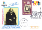 DIMITRI IVANOVICI MENDELEEV, GREAT CHEMIST, 2011, SPECIAL CARD, OBLITERATION CONCORDANTE, ROMANIA - Chimie