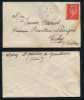 SAINT MAURICE DE GOURDANS - AIN / 1941 - OBLITERATION SUR LETTRE (ref 2383) - Covers & Documents