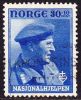 Norway 1946 Prince Olaf 30 + 10  Ore Blue  Y & T 283 - Usados