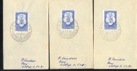 Jeux Olympiques 1952 Helsinki 14 Postmarks   Differénts Champs Des épreuves - Zomer 1952: Helsinki