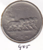 @Y@  Italie   50 Lire  1925  (955) - 50 Lire