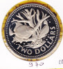 @Y@  Barbados  2 Dollar  1974    (970) - Barbades