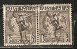 Australia 1949  Airmail  (o)  Watermarked - Gebruikt
