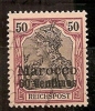 MAROC.Bureaux Allemands.1903.Michel N°14.OBLITERE.S39 - Deutsche Post In Marokko