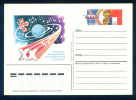 PS8541 / Space Espace Raumfahrt - 1986 Interkosmos France Frankreich Francia  Stationery Entier Russia Russie Russland - Russia & USSR