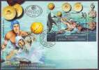 YUGOSLAVIA - JUGOSLAVIJA  - FDC - EUROPEAN WATERPOLO CHAMPION - BUDAPEST  - 2001 - Wasserball