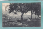 73  - MONTMELIAN -  Vue Prise De La Place Pillet Will - 1918  - F. M.  -  BELLE CARTE  - - Montmelian