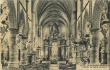 Geel :  St. Amandskerk Binnenzicht ( Geschreven 1910 Met Zegel  1 Cent )   Uitg. J.Harts En H. Rombouts - Geel