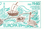 Sweden MNH Scott #1738a Complete Booklet Europa Children's Games - 1981-..