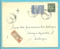 768+771 Op Brief Aangetekend Met Stempel ANTWERPEN 17  (VK) - 1948 Export