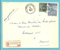 768+771 Op Brief Aangetekend Met Stempel ANTWERPEN 7F (VK) - 1948 Esportazione