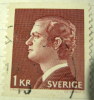 Sweden 1976 King Carl XVI Gustaf 1kr - Used - Oblitérés