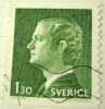 Sweden 1976 King Carl XVI Gustaf 1.30kr - Used - Oblitérés