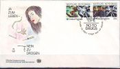 UNITED NATIONS - New York  - DRUGS  - FDC - 1987 - Drogue