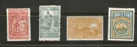 ARMENIE 1921/22   YVERT N°114-111-112-135 NEUF MH* - Arménie