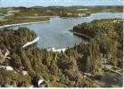 CPSM MONTSAUCHE LES SETTONS (Nièvre) - Vue Panoramique Aérienne Sur Le Lac - Montsauche Les Settons