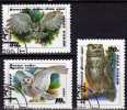 Naturschutz Eulen 1990 WWF Uhu Sowjetunion 6063/5 O 1€ Schnee-Eule Waldohr-Eule Set Bird Owl Sheetlet Of USSR CCCP SU - Usados