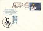 CONRAD HAAS, PIONEER OF ROCKET TECHNICS, 1990, SPECIAL COVER, OBLITERATION CONCORDANTE, ROMANIA - Astrology