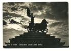 ROMA DI NOTTE - PARTICOLARE ALTARE DELLA PATRIA  - VIAGGIATA  1954   *(laz452) - Altare Della Patria