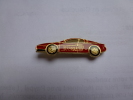 Auto Ferrari Rouge    , Dimensions : 9 X 32 Mm , époxy - Ferrari