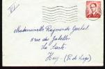 Lettre - Léopoldsburg 12-V-1955 Sur Baudouin Marchand 925 Vers La Sarte-Huy - Storia Postale